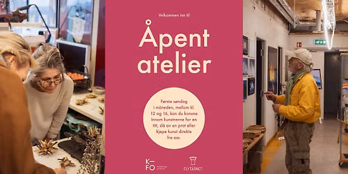 \u00c5pent atelier p\u00e5 Flyt\u00e5rnet