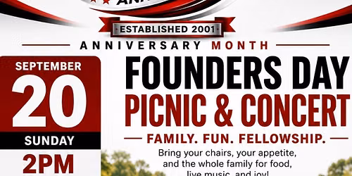  Founders\u2019 Day Picnic & Concert | New Direction Christian Church