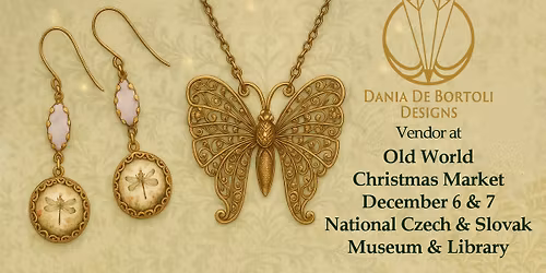 \ud83c\udf84 Dania De Bortoli Designs \u2014 VENDOR at Old World Christmas Market 2025