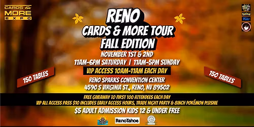 Reno Cards & More Tour Fall Edition