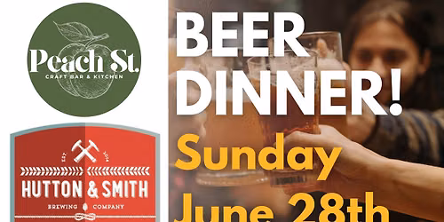 BEER DINNER: with HUTTON & SMITH