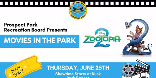 Movies in the Park: Zootopia 2