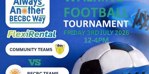 Always another way walking football tournament