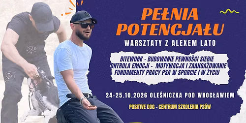 Pe\u0142nia potencja\u0142u - warsztaty z Alexem Lato K4D pod Wroc\u0142awiem