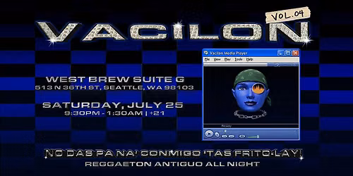 VACILON in Seattle (Reggaeton Old School Party)