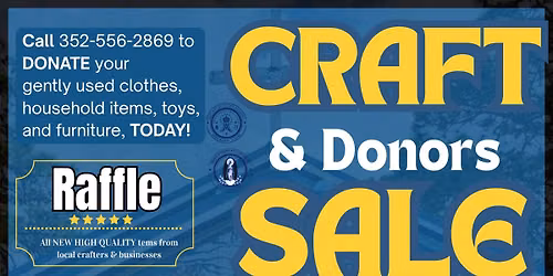 CRAFT & Donors SALE
