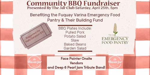 BBQ Fundraiser for Fuquay Varina Emergency Food Pantry 