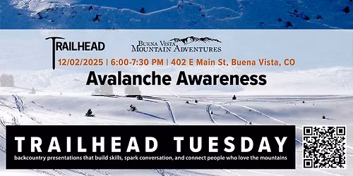 Trailhead Tuesday -  Avalanche Awareness