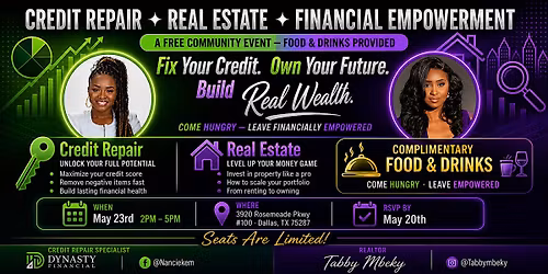 Credit Repair & Real Estate - Financial Empowerment