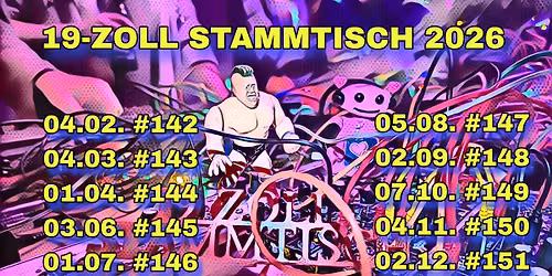 19-ZOLL STAMMTISCH 2026