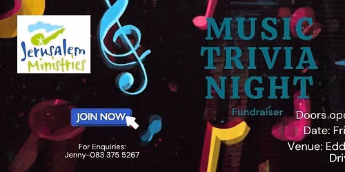 Jerusalem Ministries Music Trivia Night