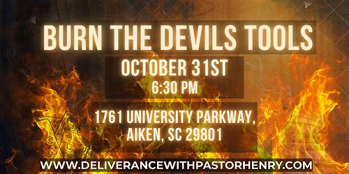BURN THE DEVILS TOOLS