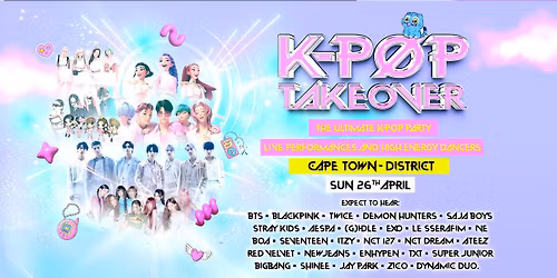 K-Pop Takeover Is Coming To Cape Town!