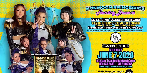 KPOP DEMON HUNTERS Fan Fest at Castle Ridge 