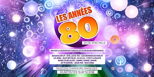 LES ANN\u00c9ES 80 | Ar\u00e8nes, Grau du Roi | Mardi 18 Ao\u00fbt 2026