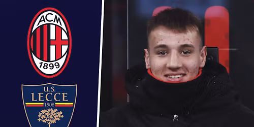 AC Milan vs US Lecce at San Siro - Milan