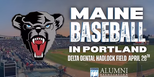 Maine Baseball vs. Northeastern in Portland, ME