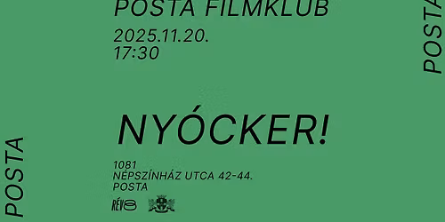POSTA filmklub - Ny\u00f3cker!