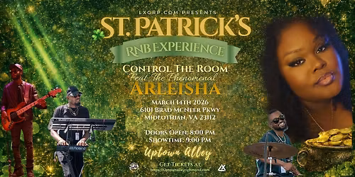 St. Patrick's RNB Experience with Control The Room