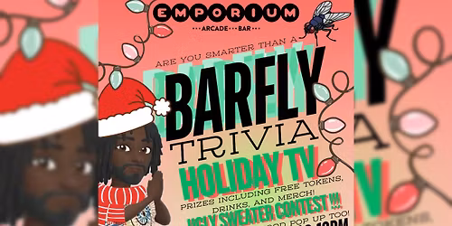 Trivia Host Kam & DJ Brutal Landscapes \/ Are you smarter than a BARFLY TRIVIA