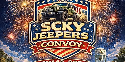 SCKY jeepers Convoy to Cave City Jeep Invasion