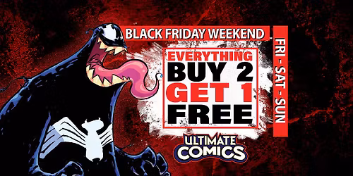 UC Crabtree Black Friday Weekend Buy 2, Get 1 EVERYTHING!