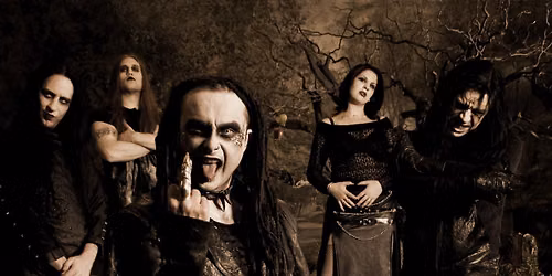 Cradle of Filth with Moonspell, Worm, and Black Satellite