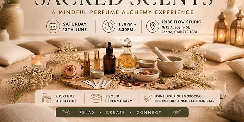 Sacred Scents  Perfume workshop