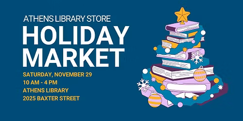 Athens Library Store Holiday Market