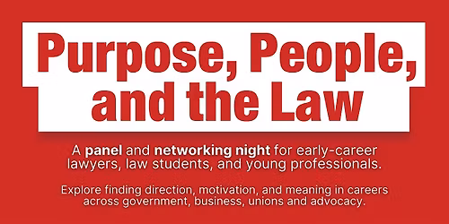 Purpose, People and the Law