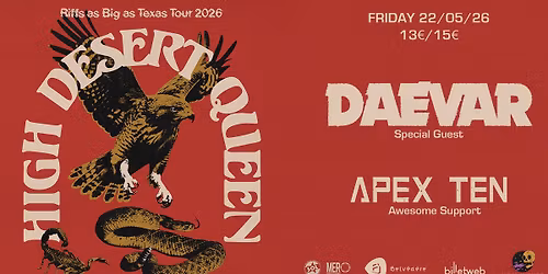 High Desert Queen + Daevar + Apex Ten | Belv\u00e9d\u00e8re 