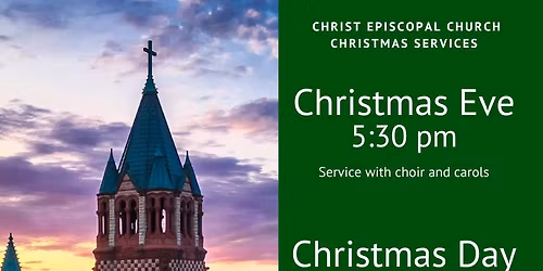 Christmas Eve and Christmas Day services
