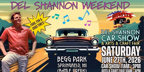 Del Shannon Car Show\/Arts & Crafts Fair 2026