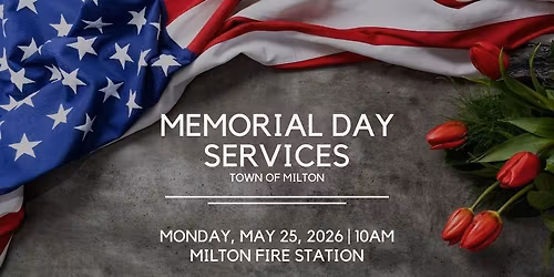 Milton Memorial Day Services