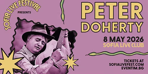 Peter Doherty Live @ Sofia Live Club