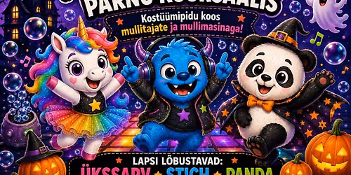 P 18\/10 Varajane Halloweeni Mudilaste Disko P\u00e4rnu Kuursaalis