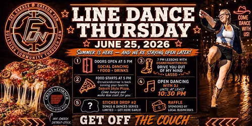 LINE DANCE THURSDAY \u2014 More Classic Country Music