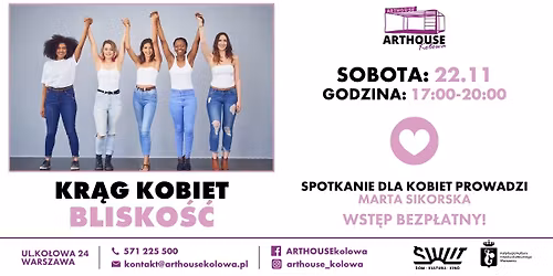 Kr\u0105g Kobiet BLISKO\u015a\u0106