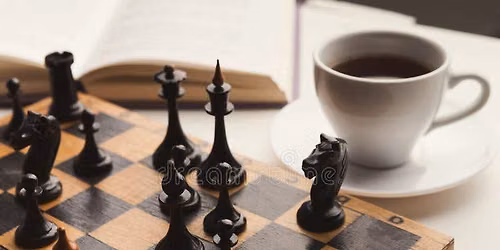 Coffee First. Checkmate later.