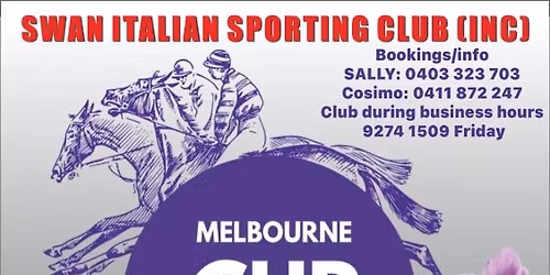 MELBOURNE CUP \ud83c\udfc6 LUNCHEON