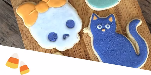 Halloween Cookie Decorating with Posy Cottage Cookies
