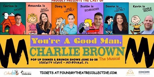 Youre a Good Man Charlie Brown Dinner Show