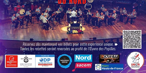 Concert de l'orchestre des sapeurs-pompiers Nord 