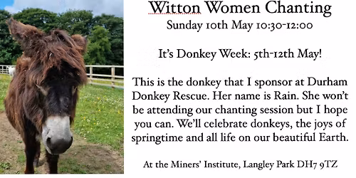 Witton Women Chanting - May 2026