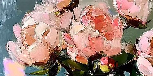 Painting Flowers in Acrylic For Beginners