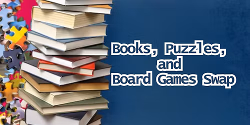 Books, Puzzles & Board Games Swap