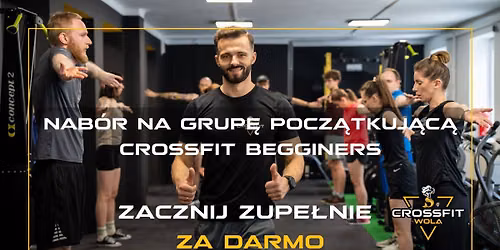 \ud83d\udd25Nab\u00f3r do grupy CrossFit Beginners!\ud83d\udcaa