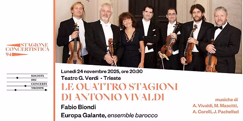 Le Quattro Stagioni di Antonio Vivaldi - Fabio Biondi, Europa Galante
