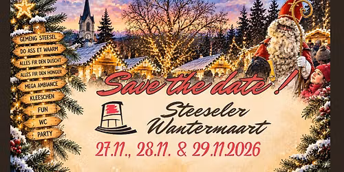 \ud83c\udf84\u2728STEESELER WANTERMAART 2026\u2728\ud83c\udf84