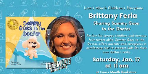 Children's Storytime with Brittany Feria Sharing Sammy Goes to the Doctor